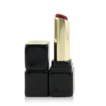 Guerlain Lipstik Matte Lembut Kisskiss - # 999 Merah Abadi (Kisskiss Tender Matte Lipstick - # 999 Eternal Red)