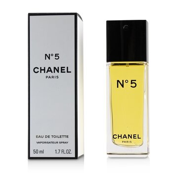 Chanel No.5 Eau De Toilette Spray Tidak Dapat Diisi Ulang (No.5 Eau De Toilette Spray Non-Refillable)