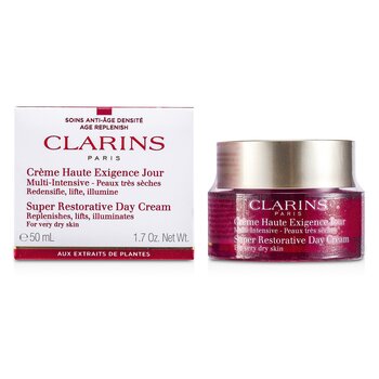 Clarins Super Restorative Day Cream (Untuk Kulit Sangat Kering) (Super Restorative Day Cream (For Very Dry Skin))