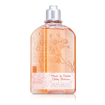 LOccitane Mandi Bunga Sakura & Shower Gel (Cherry Blossom Bath & Shower Gel)