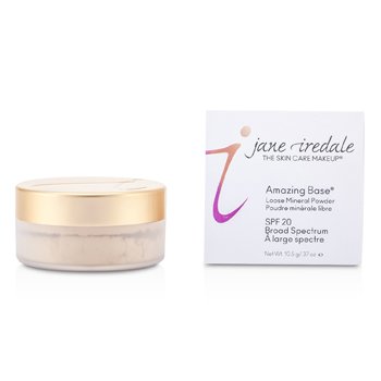 Jane Iredale Bubuk Mineral Longgar Dasar Menakjubkan SPF 20 - Sutra Hangat (Amazing Base Loose Mineral Powder SPF 20 - Warm Silk)