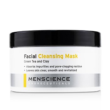 Menscience Masker Pembersih Wajah - Teh Hijau Dan Tanah Liat (Facial Cleaning Mask - Green Tea And Clay)