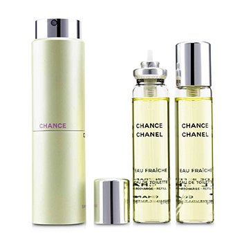 Chanel Kesempatan Eau Fraiche Twist & Semprot Eau De Toilette (Chance Eau Fraiche Twist & Spray Eau De Toilette)