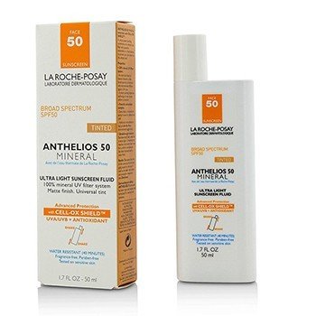 Anthelios 50 Mineral Tinted Cairan Tabir Surya Ultra Ringan