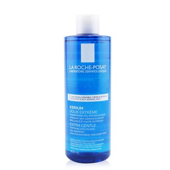 Kerium Extra Gentle Physiological Shampoo dengan La Roche-Posay Thermal Spring Water (Untuk Kulit Kepala Sensitif)