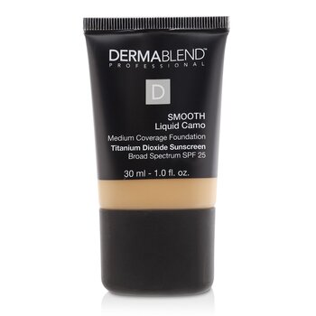 Smooth Liquid Camo Foundation SPF 25 (Cakupan Sedang) - Chestnut (40N)