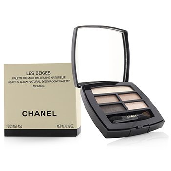 Chanel Les Beiges Sehat Glow Natural Eyeshadow Palette - # Medium (Les Beiges Healthy Glow Natural Eyeshadow Palette - # Medium)