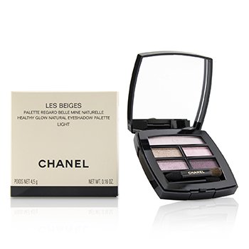 Chanel Les Beiges Sehat Glow Natural Eyeshadow Palette - # Cahaya (Les Beiges Healthy Glow Natural Eyeshadow Palette - # Light)