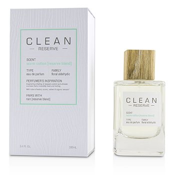 Clean Cadangan Hangat Cotton Eau De Parfum Spray (Reserve Warm Cotton Eau De Parfum Spray)