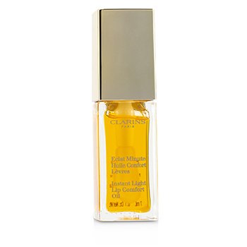 Clarins Minyak Kenyamanan Bibir - # 01 Madu (Lip Comfort Oil - # 01 Honey)
