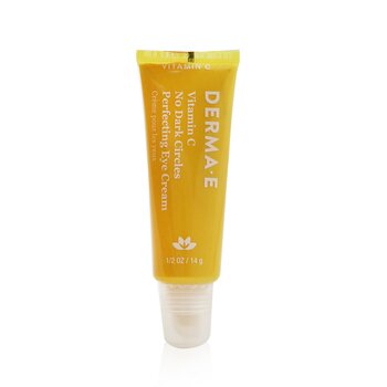 Derma E Vitamin C Tidak Ada Lingkaran Hitam menyempurnakan Krim Mata (Vitamin C No Dark Circles Perfecting Eye Cream)