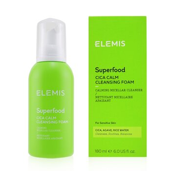 Elemis Superfood Cica Calm Cleansing Foam - Untuk Kulit Sensitif (Superfood Cica Calm Cleansing Foam - For Sensitive Skin)