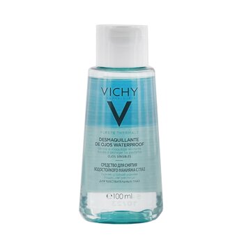 Vichy Purete Thermale Biphase Penghapus Riasan Mata Tahan Air (Purete Thermale Biphase Waterproof Eye Makeup Remover)