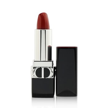 Christian Dior Lipstik Isi Ulang Warna Rouge Dior Couture - # 999 (Metalik) (Rouge Dior Couture Colour Refillable Lipstick - # 999 (Metallic))