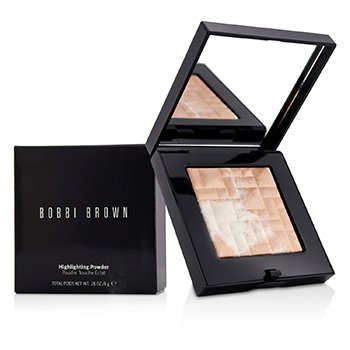 Bobbi Brown Menyoroti Bubuk - # Cahaya Merah Muda (Highlighting Powder - # Pink Glow)