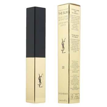 Yves Saint Laurent Rouge Pur Couture The Slim Leather Matte Lipstick - # 30 Protes Telanjang (Rouge Pur Couture The Slim Leather Matte Lipstick - # 30 Nude Protest)