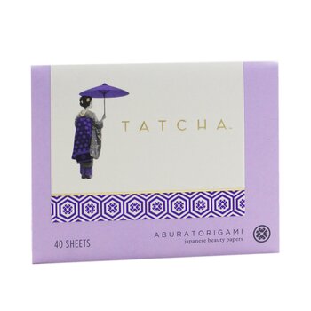 Tatcha Kertas Blotting Jepang Aburatorigami (Aburatorigami Japanese Blotting Papers)