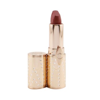 Charlotte Tilbury Lipstik Isi Ulang Matte Revolution (Look Of Love Collection) - # Mrs Kisses (Golden Peachy-Pink) (Matte Revolution Refillable Lipstick (Look Of Love Collection) - # Mrs Kisses (Golden Peachy-Pink))