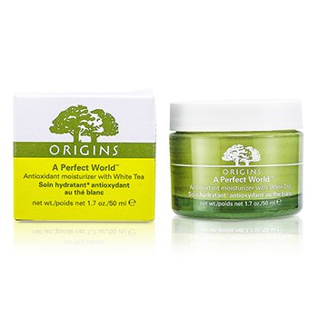 Origins Pelembab Antioksidan Dunia yang Sempurna Dengan Teh Putih (A Perfect World Antioxidant Moisturizer With White Tea)