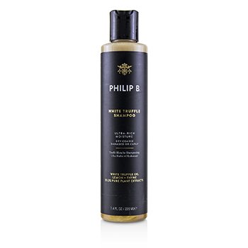Philip B White Truffle Shampoo (Ultra-Rich Moisture - Dry Coarse Rusak atau Keriting) (White Truffle Shampoo (Ultra-Rich Moisture - Dry Coarse Damaged or Curly))