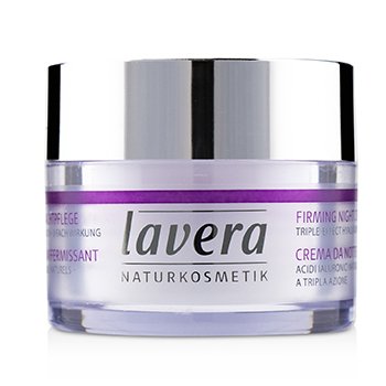 Lavera Asam Hialuronat Triple-Effect Firming Night Cream (Triple-Effect Hyaluronic Acids Firming Night Cream)