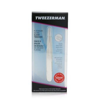 Tweezerman Slant Tweezer - Platinum Silver (Slant Tweezer - Platinum Silver)