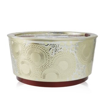 2 Lilin Timah Wick - Rose Otto (2 Wick Tin Candle - Rose Otto)