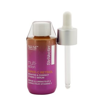 StriVectin Multi-Action Super-C Retinol Mencerahkan & Serum Vitamin C yang Benar (Multi-Action Super-C Retinol Brighten & Correct Vitamin C Serum)