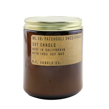 P.F. Candle Co. Lilin - Patchouli Sweetgrass (Candle - Patchouli Sweetgrass)
