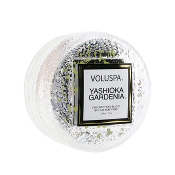 Voluspa Lilin Macaron - Yashioka Gardenia (Macaron Candle - Yashioka Gardenia)