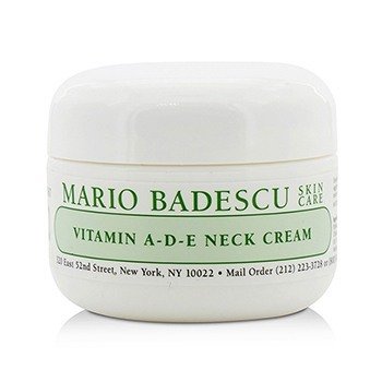 Mario Badescu Krim Leher Vitamin A-D-E - Untuk Kombinasi / Jenis Kulit Kering / Sensitif (Vitamin A-D-E Neck Cream - For Combination/ Dry/ Sensitive Skin Types)
