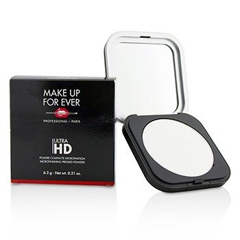 Make Up For Ever Ultra HD Microfinishing Menekan Bubuk - # 01 (Tembus Cahaya) (Ultra HD Microfinishing Pressed Powder - # 01 (Translucent))