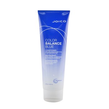 Joico Kondisioner Warna Keseimbangan Biru (Menghilangkan Nada Kuningan / Oranye pada Rambut Coklat Yang Ringan) (Color Balance Blue Conditioner (Eliminates Brassy/Orange Tones in Lightened Brown Hair))