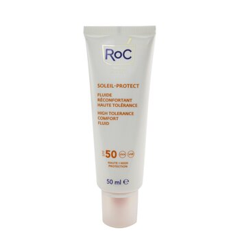 ROC Soleil-Protect Cairan Kenyamanan Toleransi Tinggi SPF 50 UVA &UVB (Comforts Sensitive Skin) (Soleil-Protect High Tolerance Comfort Fluid SPF 50 UVA & UVB (Comforts Sensitive Skin))
