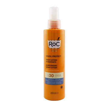 ROC Soleil-Protect Moisturising Spray Lotion SPF30 UVA &UVB (Untuk Tubuh) (Soleil-Protect Moisturising Spray Lotion SPF30 UVA & UVB (For Body))