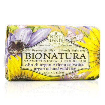 Bio Natura Sustainable Vegetal Soap - Argan Oil &Wild Hay (Bio Natura Sustainable Vegetal Soap - Argan Oil & Wild Hay)