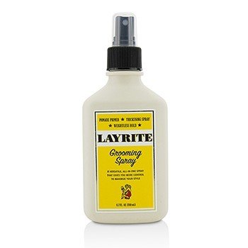 Layrite Grooming Spray (Pomade Primer, Penyemprotan Penebalan, Tahan Tanpa Bobot) (Grooming Spray (Pomade Primer, Thickening Spray, Weightless Hold))