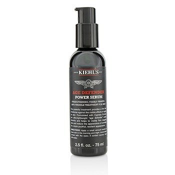 Kiehls Age Defender Power Serum Penguatan, Tampak Firming, Pengobatan Anti-Kerut Untuk Pria (Age Defender Power Serum Strengthening, Visibly Firming, Anti-Wrinkle Treatment For Men)