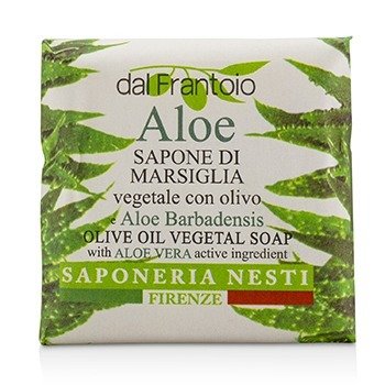 Nesti Dante Dal Frantoio Olive Oil Vegetal Soap - Aloe Vera (Dal Frantoio Olive Oil Vegetal Soap - Aloe Vera)