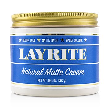 Krim Matte Alami (Tahan Sedang, Matte Finish, Larut Dalam Air) (Natural Matte Cream (Medium Hold, Matte Finish, Water Soluble))