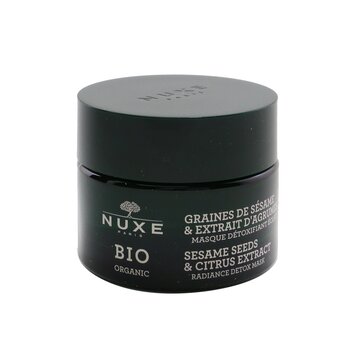 Nuxe Biji Wijen Bio Organik &Citrus Extract Radiance Detox Mask (Bio Organic Sesame Seeds & Citrus Extract Radiance Detox Mask)