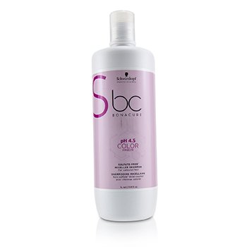 BC Bonacure pH 4.5 Warna Bekukan Sampo Micellar Bebas Sulfat (Untuk Rambut Berwarna)