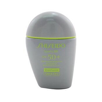 Shiseido Olahraga BB SPF 50+ Cepat Kering & Sangat Tahan Air - # Gelap Sedang (Sports BB SPF 50+ Quick Dry & Very Water Resistant - # Medium Dark)