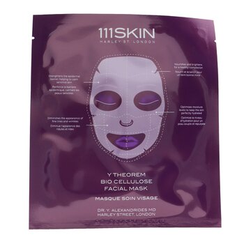 111Skin Y Teorema Bio Selulosa Masker Wajah (Y Theorem Bio Cellulose Facial Mask)