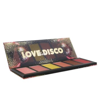 Palet Blush Disko Love Lust (6x Blush) - # Vanity Loves Company (Love Lust Disco Blush Palette (6x Blush) - # Vanity Loves Company)