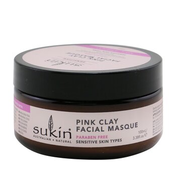 Sukin Kera Wajah Tanah Liat Merah Muda Sensitif (Jenis Kulit Sensitif) (Sensitive Pink Clay Facial Masque (Sensitive Skin Types))