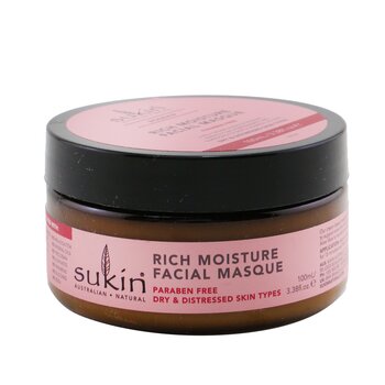 Sukin Rosehip Rich Moisture Facial Masque (Jenis Kulit Kering & Tertekan) (Rosehip Rich Moisture Facial Masque (Dry & Distressed Skin Types))