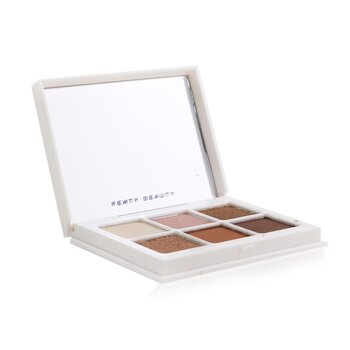 Snap Shadows Mix & Match Eyeshadow Palette (6x Eyeshadow) - # 1 Netral Sejati (Nudes Sehari-hari)