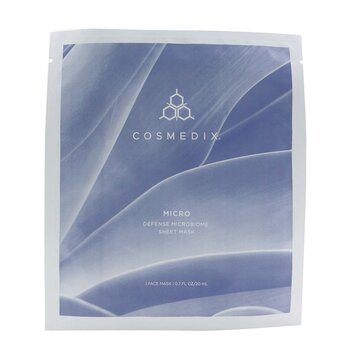 CosMedix Masker Lembaran MikroBioma Pertahanan Mikro (Ukuran Salon) (Micro Defense Microbiome Sheet Mask (Salon Size))