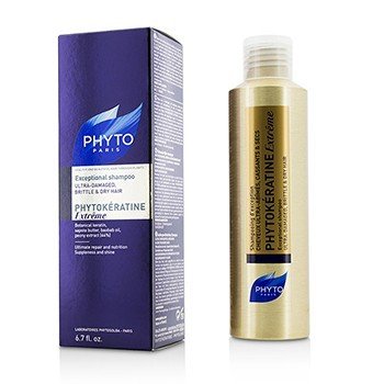 Phyto PhytoKeratine Extreme Exceptional Shampoo (Rambut Ultra-Rusak, Rapuh &Kering) (PhytoKeratine Extreme Exceptional Shampoo (Ultra-Damaged, Brittle & Dry Hair))